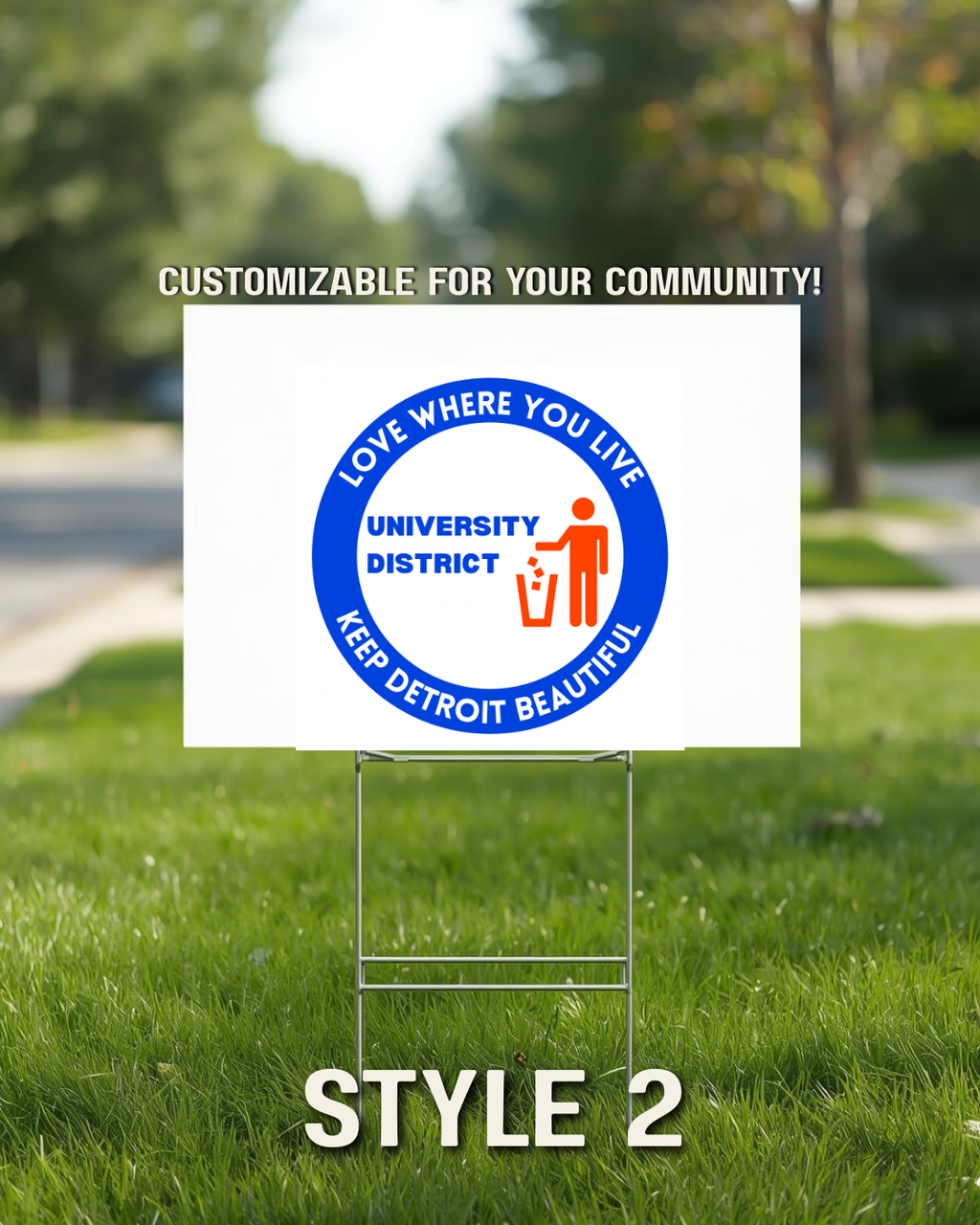 Community Customized Yard Signs