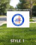 Community Customized Yard Signs
